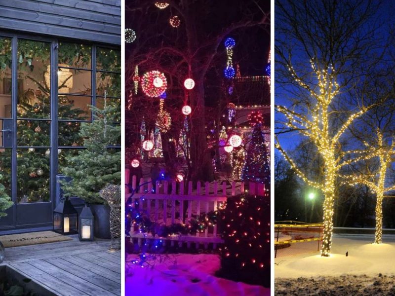 Outdoor Christmas Light Ideas for Small House