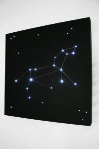 Constellation indoor christmas light ideas