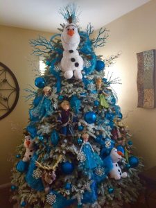 Olaf's Frozen Christmas tree ideas