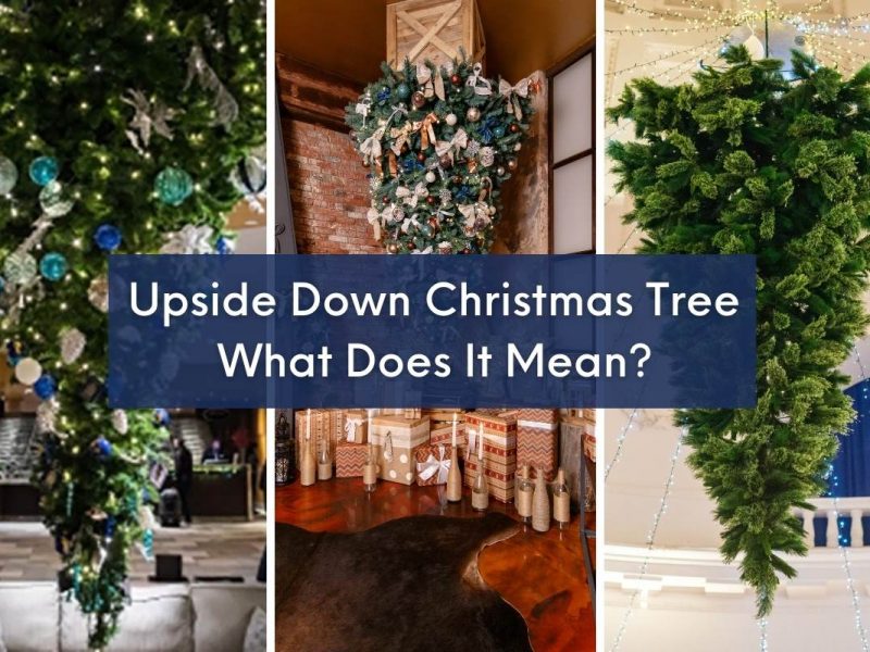 Upside Down Christmas Tree Meaning