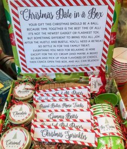 Christmas date night in a box printables
