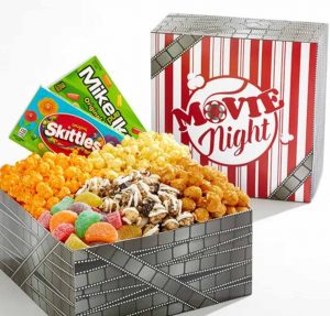 Popcorn Factory gift basket