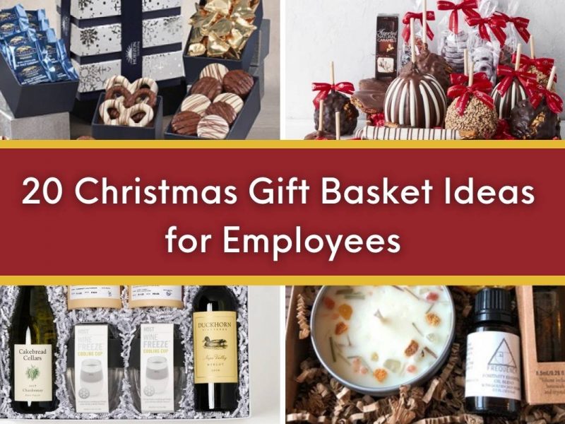 20 Christmas Gift Basket Ideas for Employees